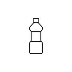 bottle water icon. bottle water Symbol sign for mobile concept and web design. Vector icon, Logo illustration, Vector graphics