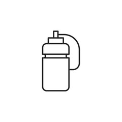bottle water icon. bottle water Symbol sign for mobile concept and web design. Vector icon, Logo illustration, Vector graphics