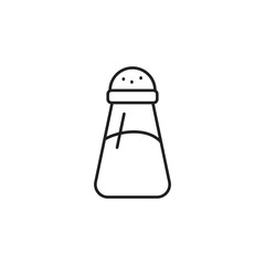salt pepper icon. salt pepper Symbol sign for mobile concept and web design. Vector icon, Logo illustration, Vector graphics