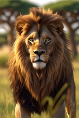 Obraz premium African_lion