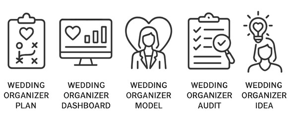 Innovative wedding organizer tools for efficient planning and management in event preparation