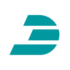  Letter D logo vector icon Free.
