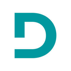  Letter D logo vector icon Free.