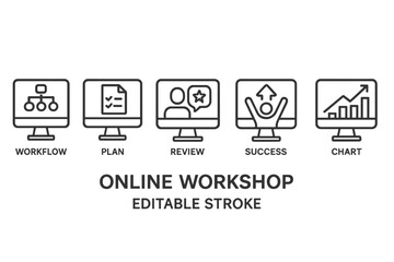 Online workshop focused on enhancing workflow and planning for professional success through interactive review sessions and chart analysis