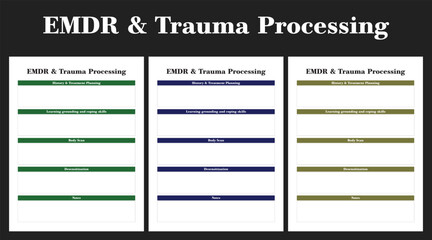 EMDR & Trauma Processing, interior, kdp, planner, tracker,