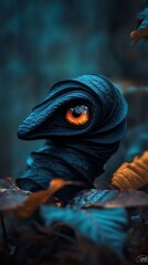 Dark Fantasy Creature with Forest.