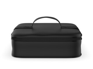 Make Up Kit Bag or Cosmetic Bag Waterproof Travel Toiletry Organizer Bag Blank 3d illustration.