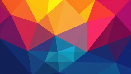 Geometric shapes interlock creating a vibrant, modern backdrop , shape, form, fabric print