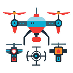 Paraglider icon isolated on white background