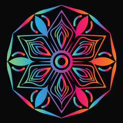 Decorative Mandala in Circle Shape