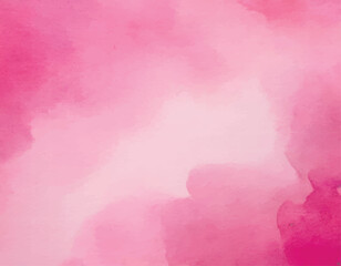 Pink watercolour hand painted blurred spot. Artistic background