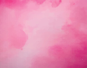 Pink watercolour hand painted blurred spot. Artistic background