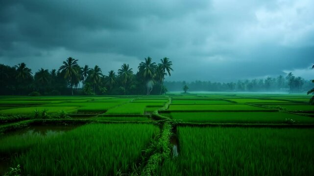 Refreshing Rain Breathing Life Into the Earth

