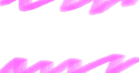 Abstract Pink Brushstrokes on Black Background