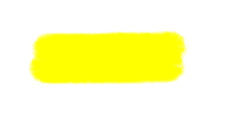 Abstract Yellow Brushstroke on Black Background