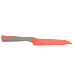 knife orange isolated on white background