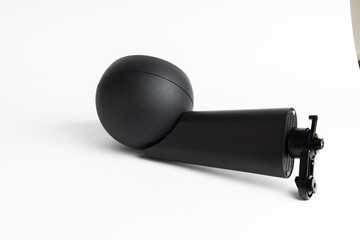 Modern  LED Track Light Fixture  Rail Isolated on White Background

