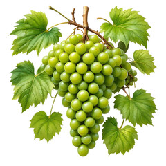 bunch of green grapes