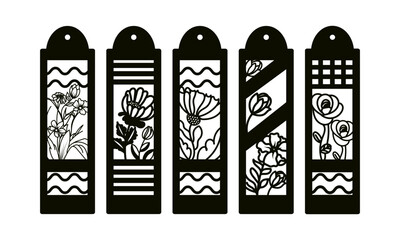 Mother's Day floral bookmark bundle.