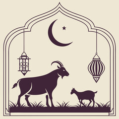 Minimalist Eid al-Adha Design
