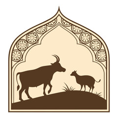 Minimalist Eid al-Adha Design