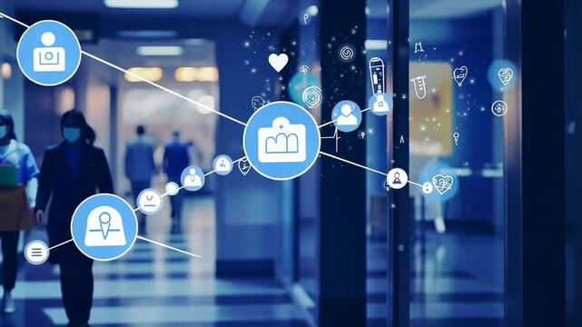 Digital healthcare network connecting professionals and patients seamlessly with innovative communication tools and secure data management