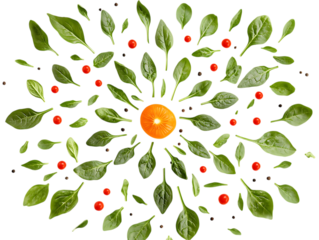 Healthy Indian Spinach Vegetables Growing Naturally