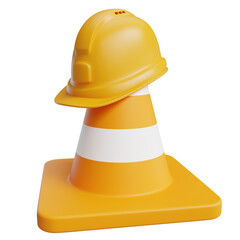 safety helmet isolated on white