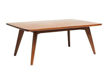 Modern Wooden Table Mid Century Design Stylish Furniture Home Decor
