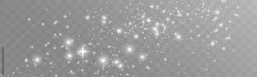 Poster abstract magical glowing bokeh lights on dark background with sparkles, soft blurry fantasy effect, 