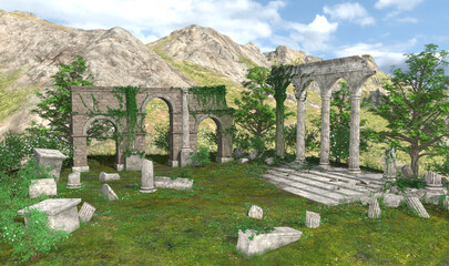 Mountain Ruins
