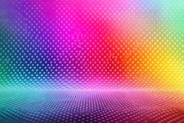 Fototapeta premium A colorful background with white snowflakes