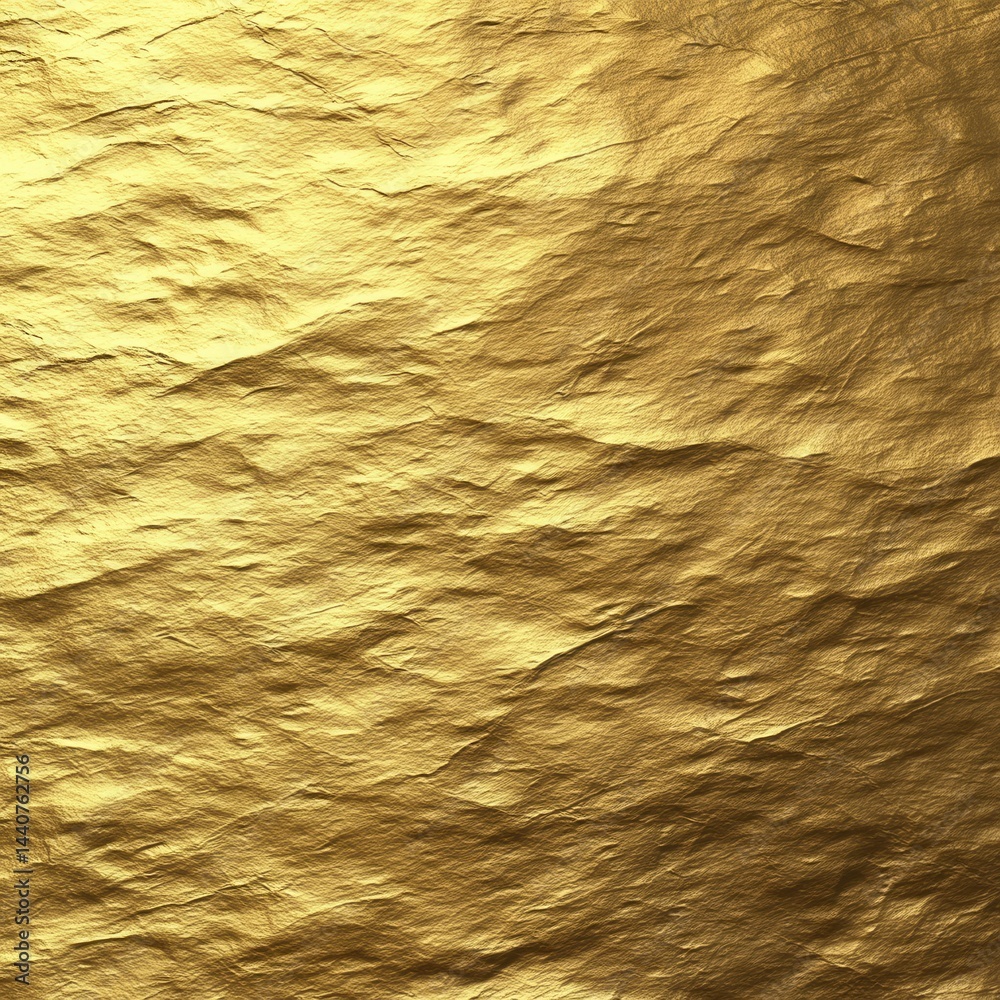 Poster luxurious gold texture background with intricate patterns and shimmering highlights for elegant desi