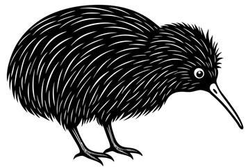 Bird Line Art Vector – Minimalist Bird Illustration, Logo Icon, and Clipart on White Background