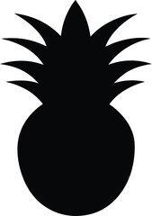 cool pineapple silhouette