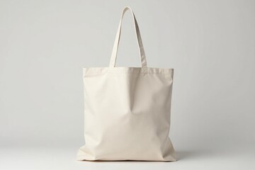 Stylish canvas shopper bag,drawstring closure, folded, shopping bag, tote