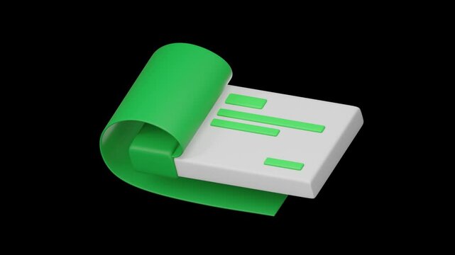 3d finance icon, Business and financial concept