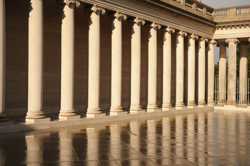 Exterior view of the Legion of Honor Art Museum in San Francisco, California.
