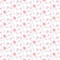 seamless patterns in floral style for design. Vector illustration of a seamless floral pattern in spring for Wedding, anniversary, birthday and party. 