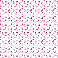 Seamless floral pattern. seamless pattern with flower on white background. seamless Flower  with abstract floral pattern. Vector illustration.