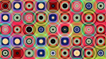 circle motif, circle pattern, symmetrical, circle lines, wall wallpaper, HD