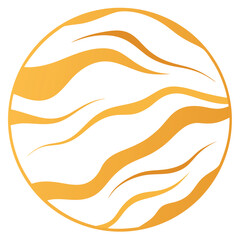 Fototapeta premium Abstract vector art design with fiery orange and yellow waves flows as a creative backdrop