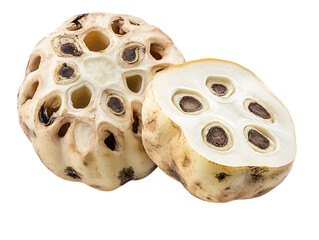  Lotus Root Vegetables Close Up