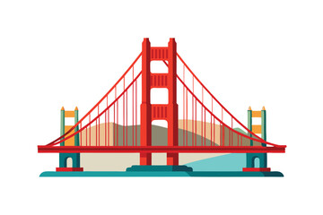 Obraz premium golden gate bridge in lisbon