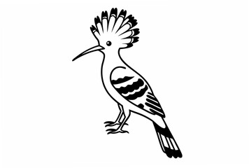 vector illustration of a bird