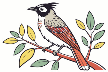 vector illustration of a bird