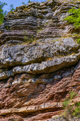 Exploration of Boljetin River's ancient geological formations in Serbia's Lower Cretaceous landscape