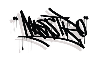 MAESTRO graffiti tag style design