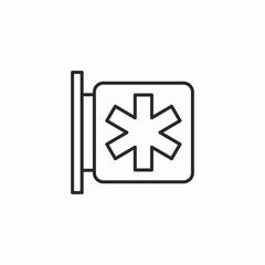 emergency sign icon sign vector