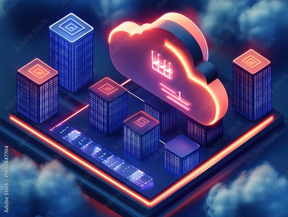 Poster cloud technology and data storage